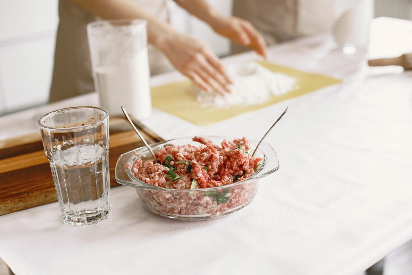 A homemade dog diet, which often needs careful supplementation to stay balanced