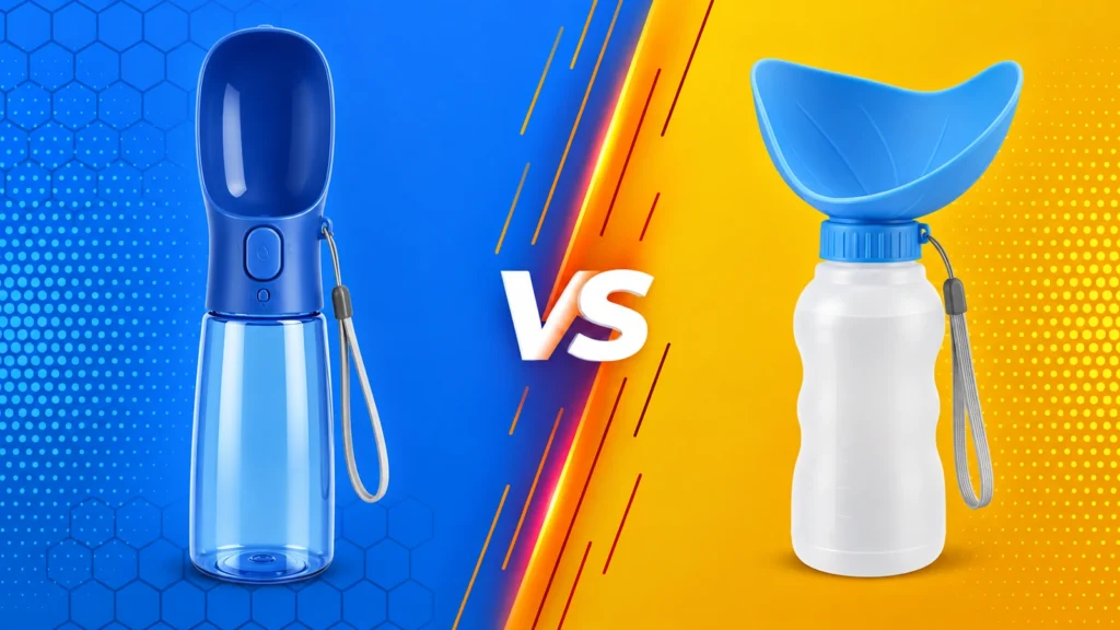 Best Portable Dog Water Bottles for Walks and Travel